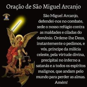 Oração de São Miguel Arcanjo