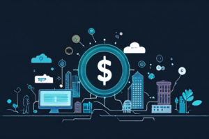 Imagem ilustrando inovações financeiras e competitividade em empréstimos para aposentados.