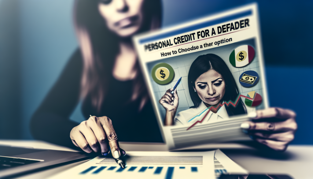 Crédito pessoal para negativado: como escolher a melhor opção