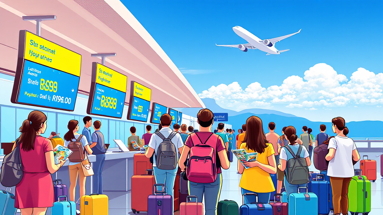 Passagens Aéreas A Partir de R$98,00 Para Você