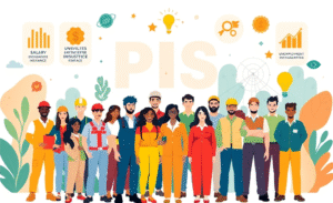 Imagem ilustrativa sobre o Programa de Integração Social (PIS) e seus benefícios para os trabalhadores.