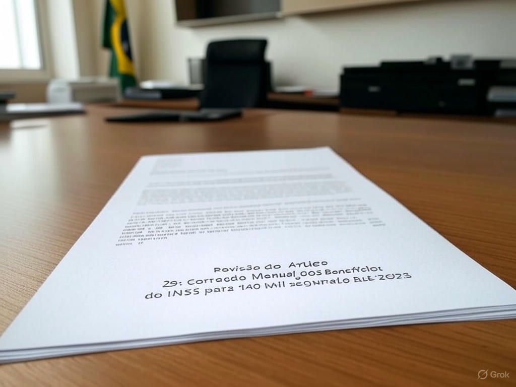 Revisão do Artigo 29: Correção Manual dos Benefícios do INSS para 140 Mil Segurados até 2025