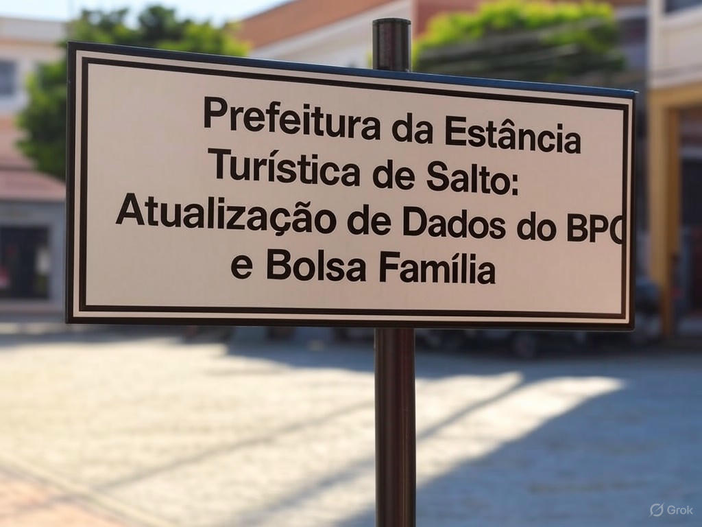 Prefeitura da Estância Turística de Salto: Atualização de Dados do BPC e Bolsa Família