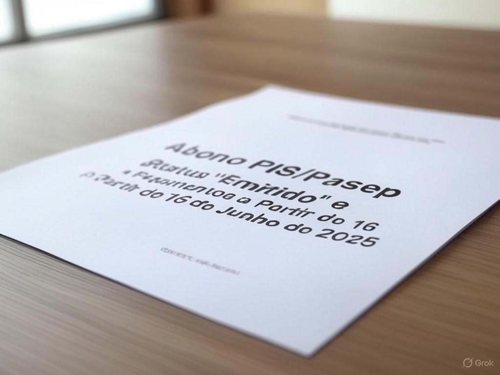 Abono PIS/Pasep 2023: Status “Emitido” e Pagamentos a Partir de 16 de Junho de 2025
