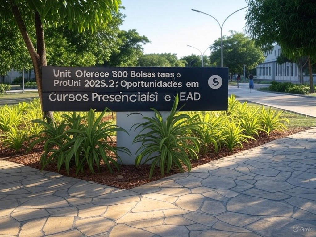 Unit Oferece 300 Bolsas para o ProUni 2025.2: Oportunidades em Cursos Presenciais e EAD em Sergipe