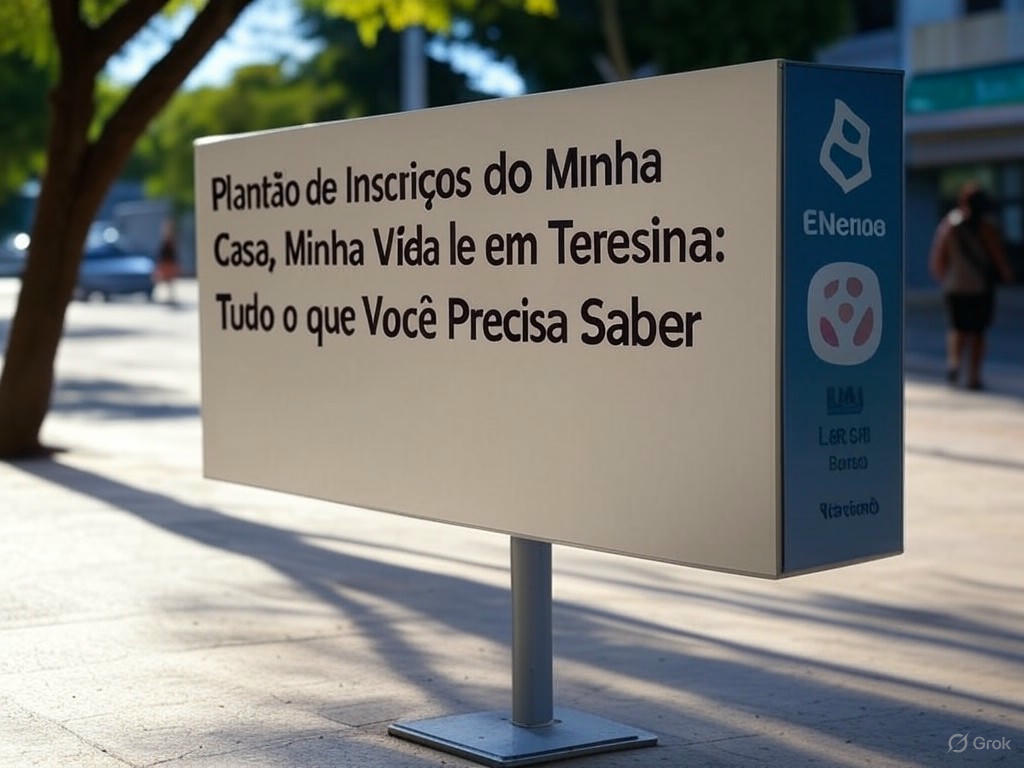 Plantão de Inscrições do Minha Casa, Minha Vida em Teresina: Tudo o que Você Precisa Saber