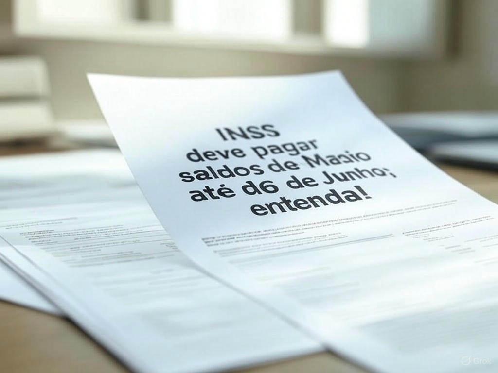 INSS deve pagar saldos de Maio até dia 06 de Junho; entenda!