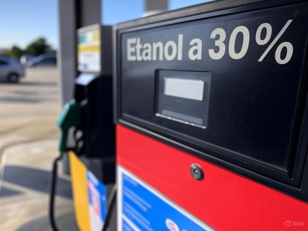 Etanol a 30%: A Nova Mistura na Gasolina que Pode Reduzir Preços nos Postos e Impactar a Economia Brasileira