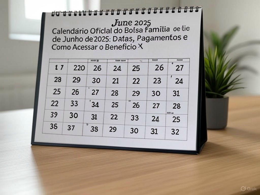 Calendário Oficial do Bolsa Família de Junho de 2025: Datas, Pagamentos e Como Acessar o Benefício