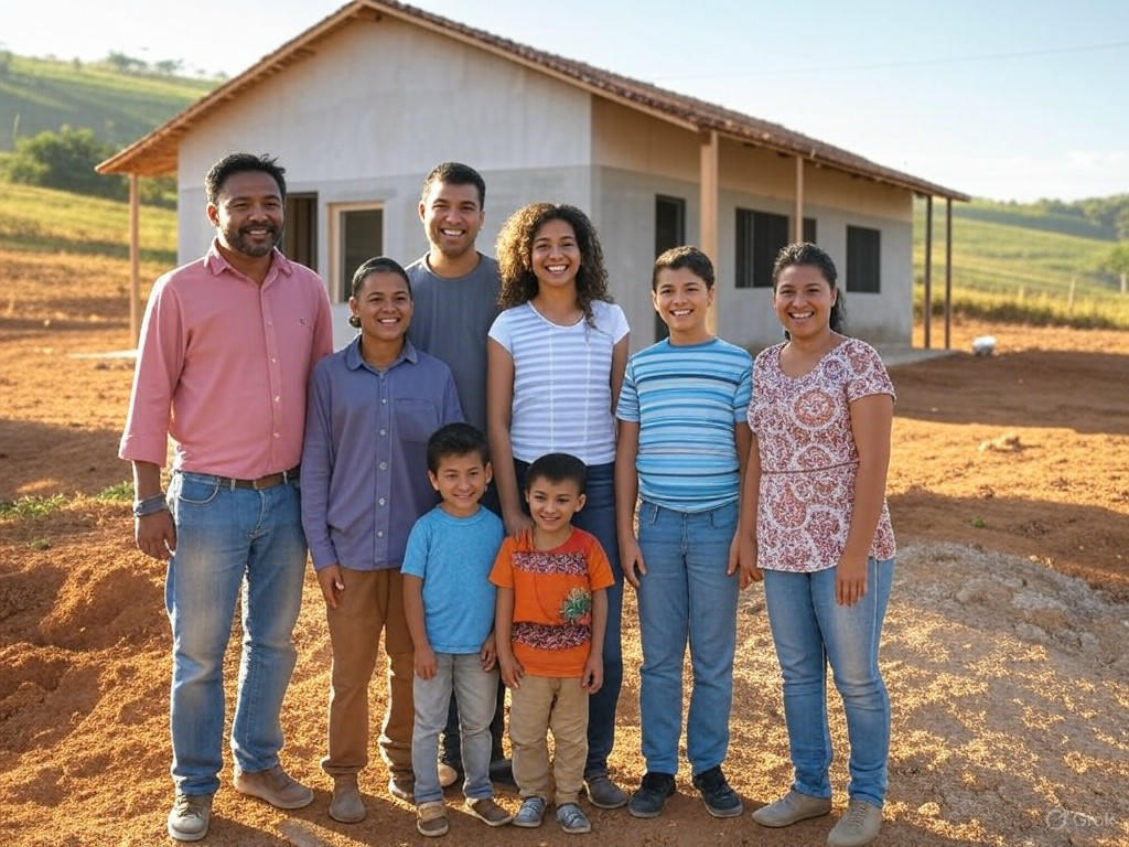 Minha Casa, Minha Vida Rural: Governo Autoriza Quase 8 Mil Novas Moradias para Famílias do Campo