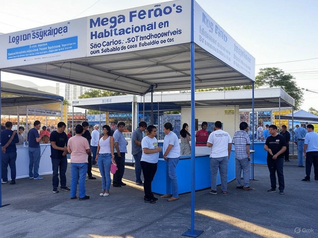 Mega Feirão Habitacional em São Carlos: 567 Imóveis Disponíveis com Subsídio do Casa Paulista