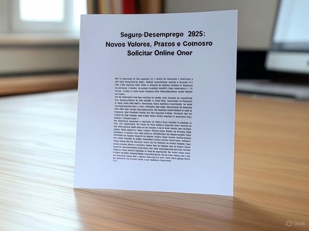 Seguro-Desemprego 2025: Novos Valores, Prazos e Como Solicitar Online