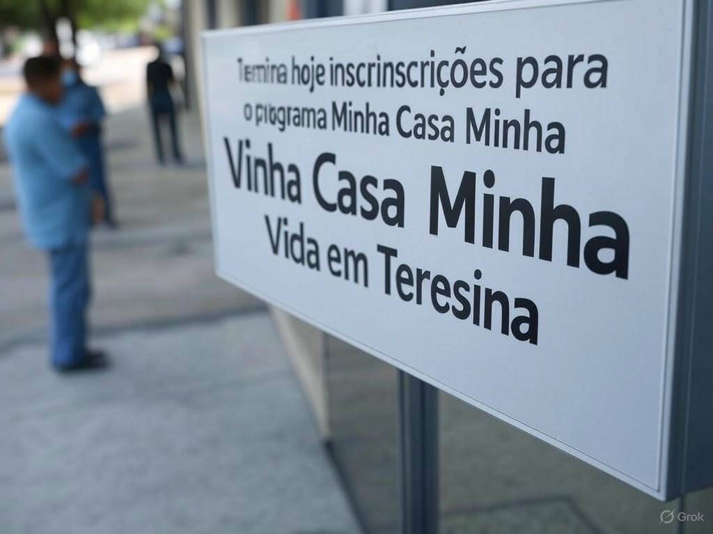Termina hoje inscrições para o programa Minha Casa Minha Vida em Teresina: tudo o que você precisa saber