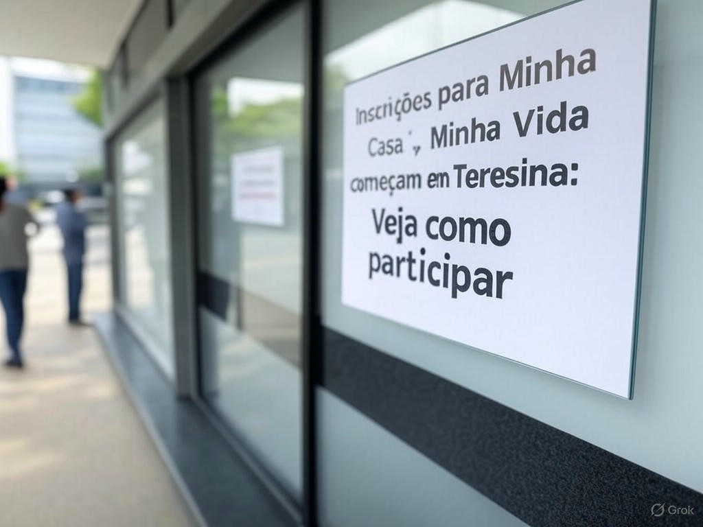 Inscrições para Minha Casa, Minha Vida começam em Teresina: Veja como participar