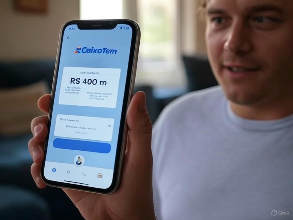 Caixa Tem libera R$ 400 pelo aplicativo: Veja quem tem direito e como receber o novo auxílio em 2025