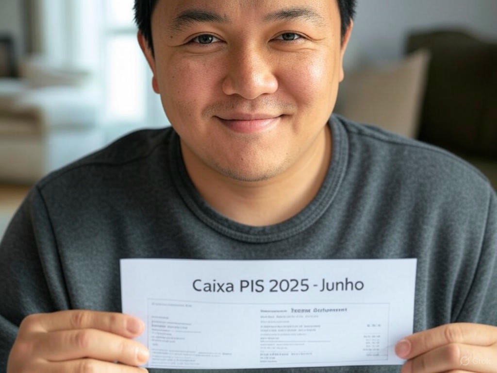 Caixa inicia pagamento do PIS 2025 em junho para nascidos em julho e agosto: abono salarial