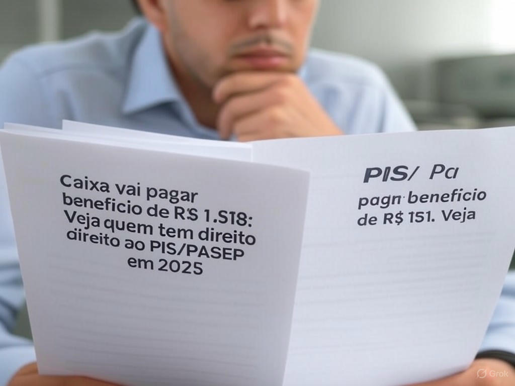 Atenção CLT! Caixa vai pagar benefício de R$ 1.518: Veja quem tem direito ao PIS/PASEP em 2025