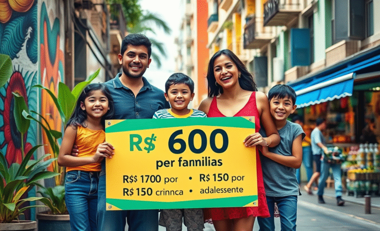 Tabela de valores atualizados do Bolsa Família 2025 destacando benefícios por faixa etária.