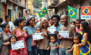 Imagem ilustrativa do programa Bolsa Família 2025 destacando pagamentos e beneficiários.