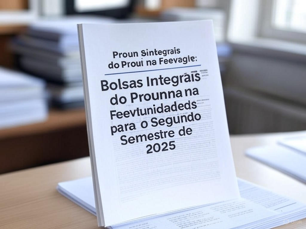 Bolsas Integrais do Prouni na Feevale: Oportunidades para o Segundo Semestre de 2025