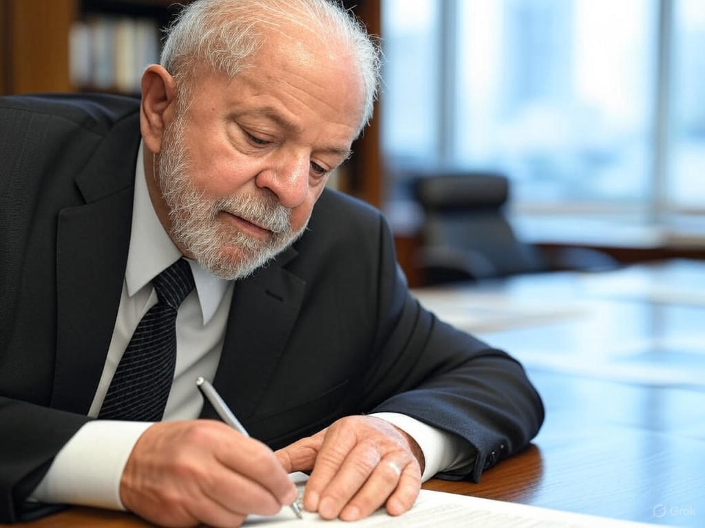 Presidente Lula assina medida provisória para evitar aumento na conta de luz