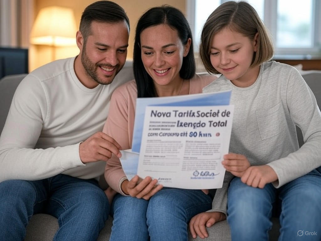 Nova Tarifa Social de Energia: Isenção Total para Famílias de Baixa Renda com Consumo até 80 kWh