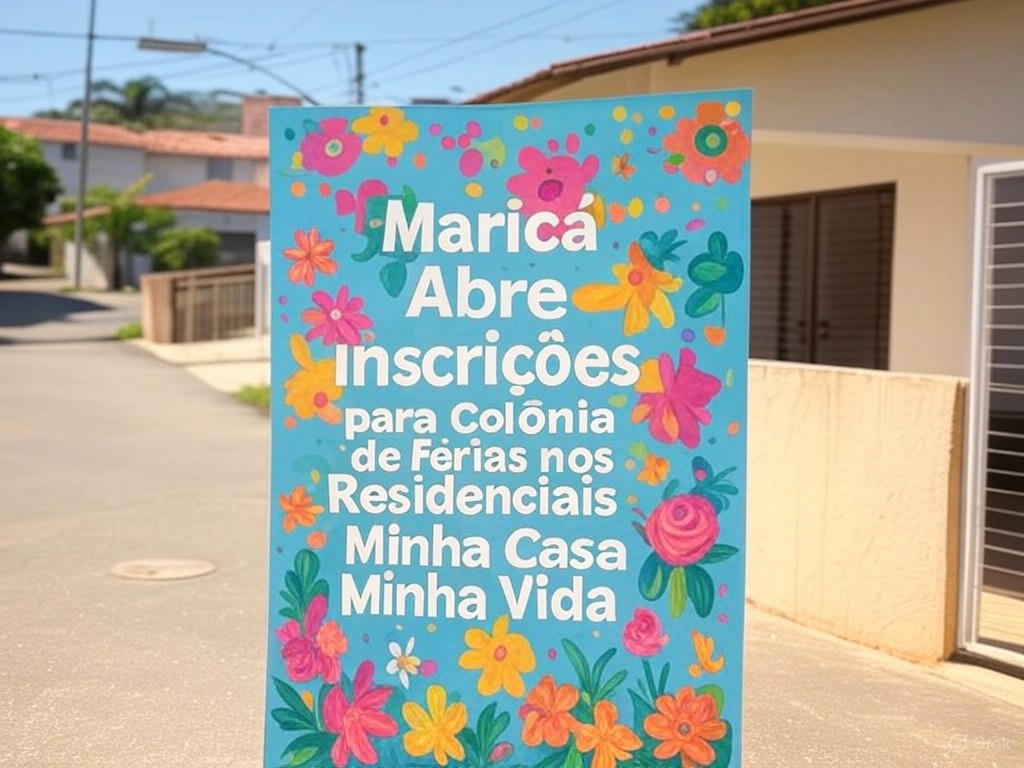 Maricá Abre Inscrições para Colônia de Férias nos Residenciais Minha Casa Minha Vida
