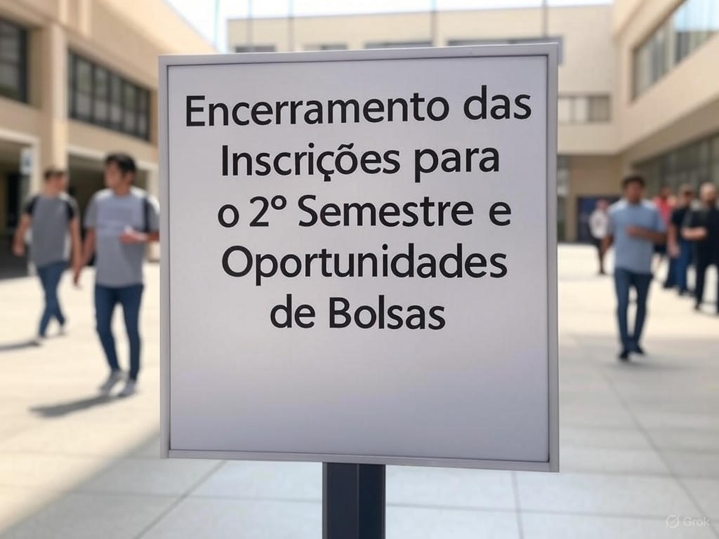 Prouni: Encerramento das Inscrições para o 2º Semestre e Oportunidades de Bolsas