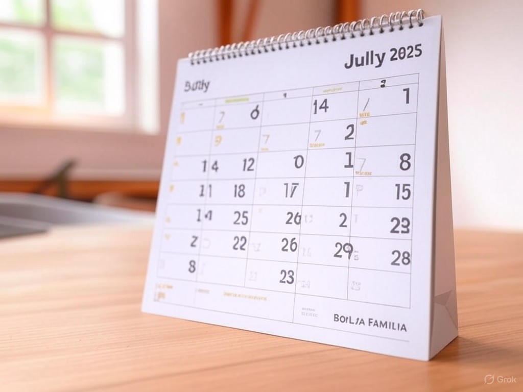 Calendário do Bolsa Família de Julho de 2025: Datas de Pagamento e Dicas Essenciais