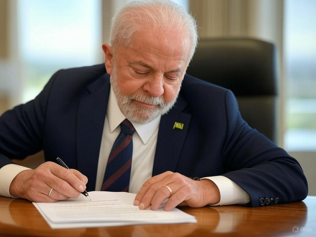Presidente Lula assina medida provisória para evitar aumento na conta de luz