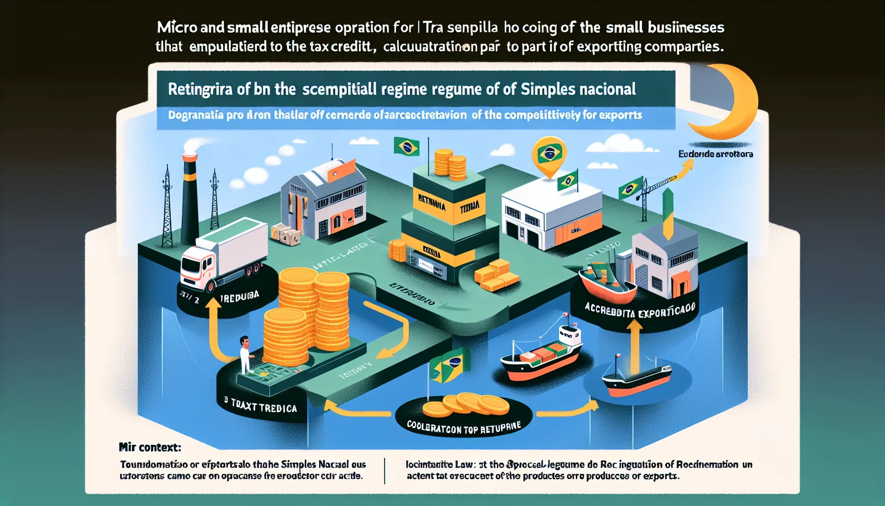 Como funciona o Reintegra para micro e pequenas empresas do Simples Nacional