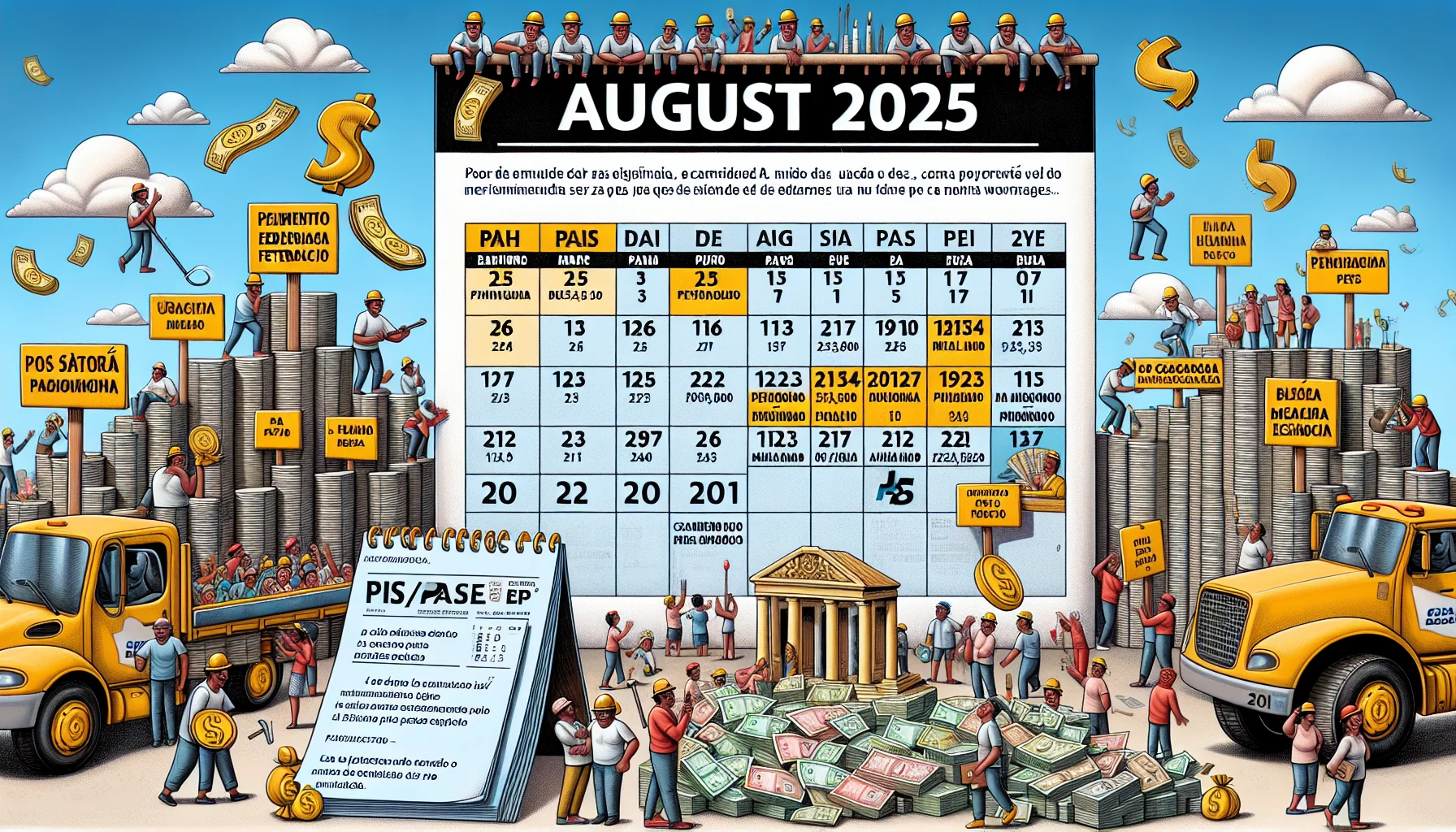 Valores e Orçamentos do PIS/Pasep 2025