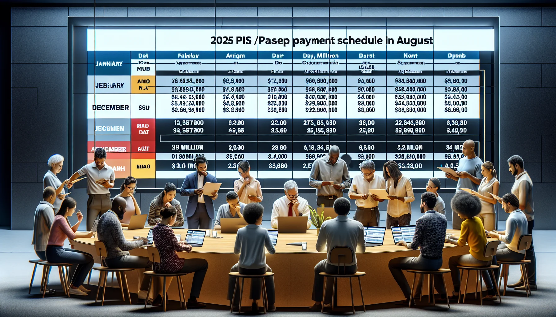 Tabela e datas do abono salarial PIS/Pasep 2025: pagamento em agosto e outras datas