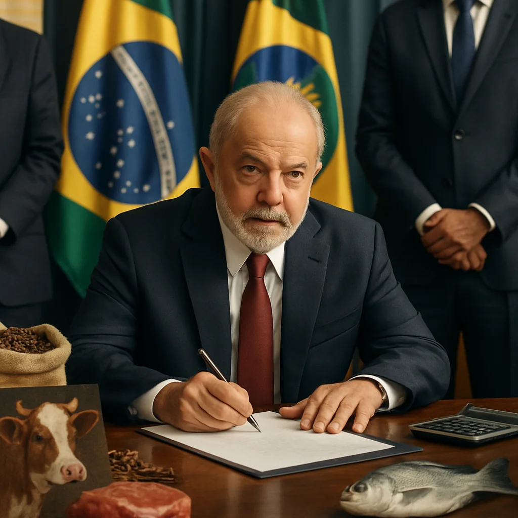 Lula formaliza linha de crédito de R$ 30 bi para exportadoras afetadas por tarifas dos EUA