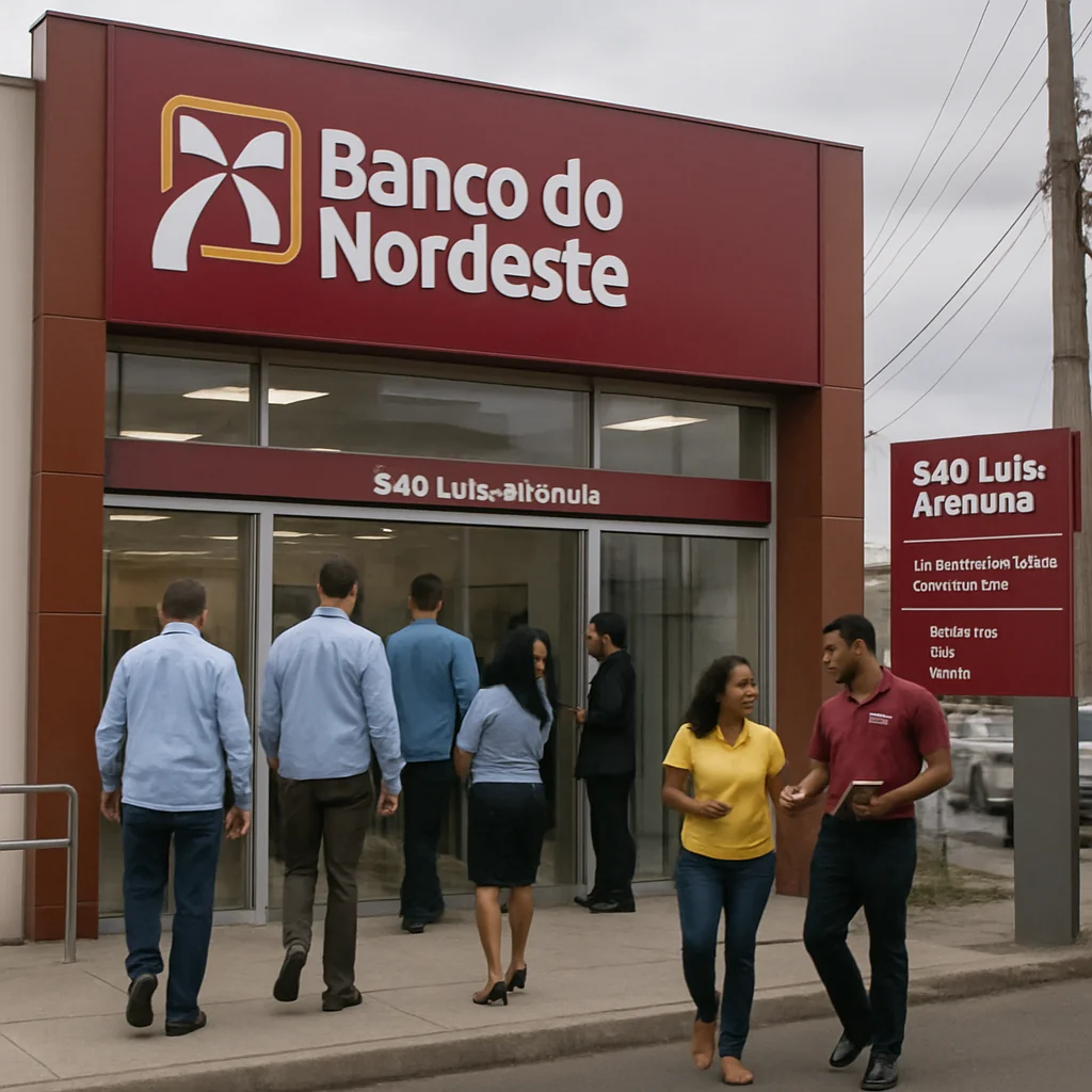 Banco do Nordeste inaugura nova agência São Luís Areinha com estrutura moderna