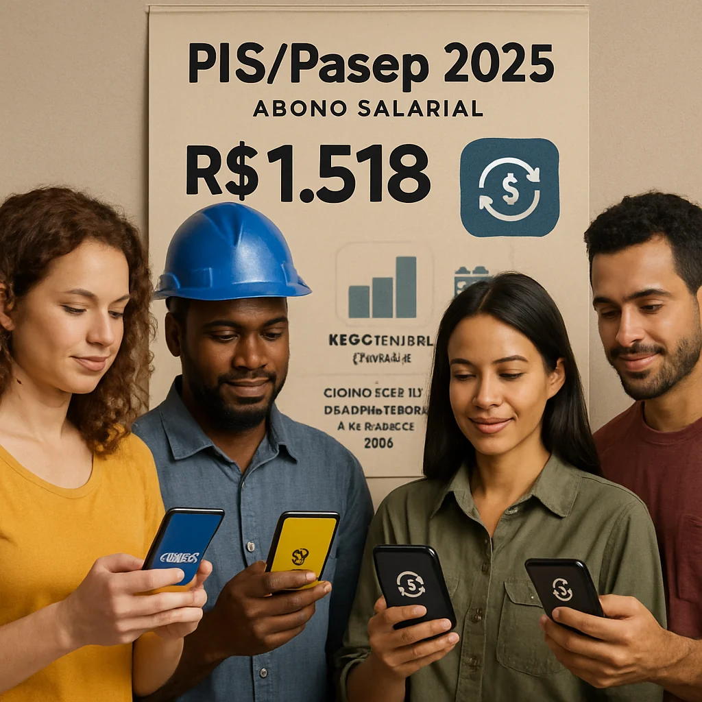 Calendário do Abono Salarial PIS/Pasep 2025: Última Etapa até 15 de Junho
