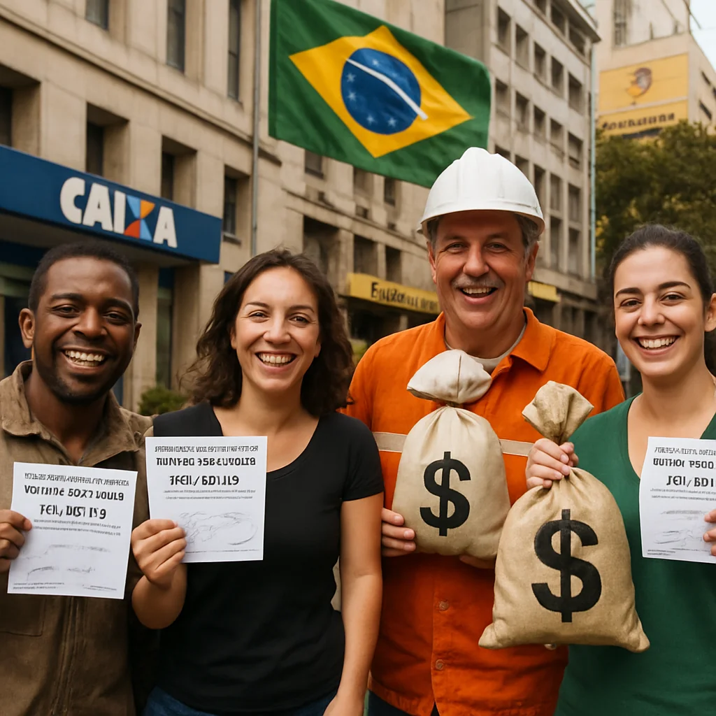 Abono Salarial 2025: MTE libera R$30,7 bi para 25,8 milhões de brasileiros