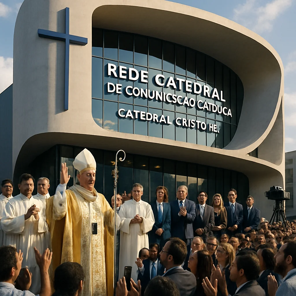 Rede Catedral de Comunicação Católica inaugura nova sede na Catedral Cristo Rei