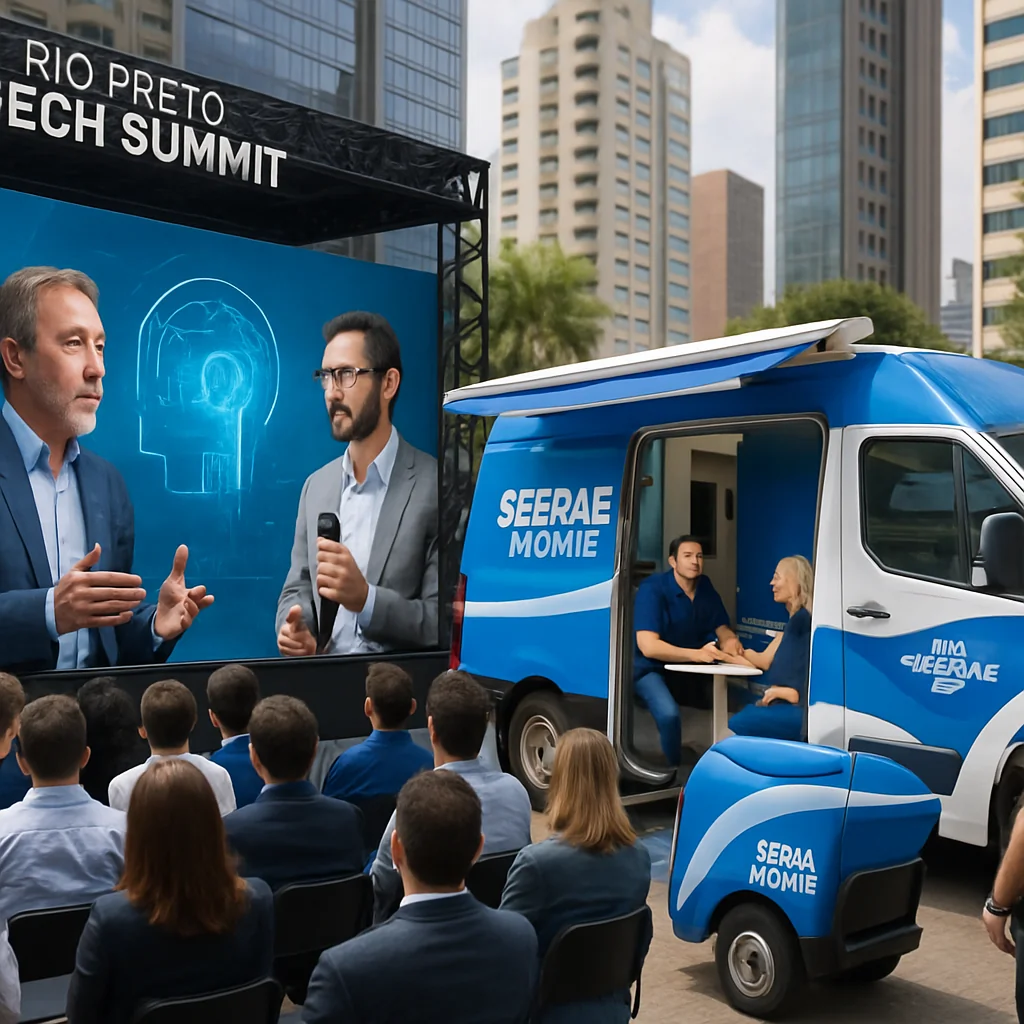 Destaques Potirendabano: IA no Rio Preto Tech Summit e Sebrae Móvel no Noroeste Paulista