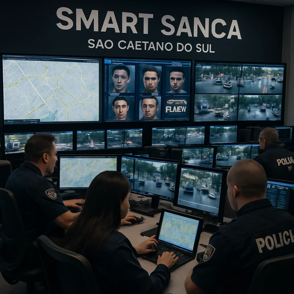Smart Sanca atinge 30 prisões de procurados pela Justiça em São Caetano