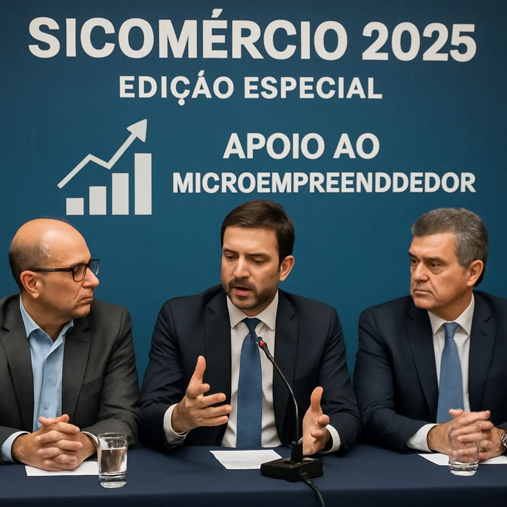 Daniel Coêlho no Sicomércio 2025: Crédito, Dívidas e novo Cartão MEI