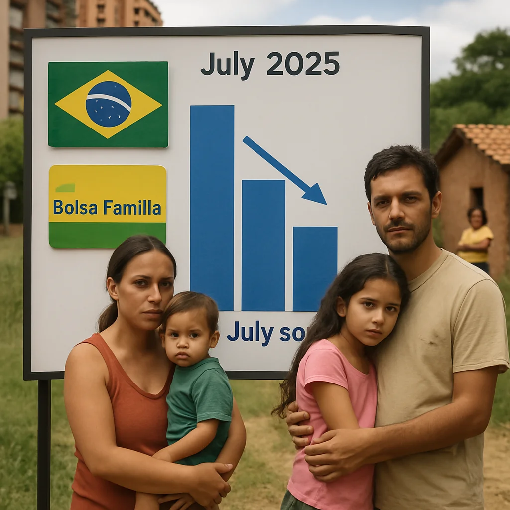 Bolsa Família: Menor número de beneficiários em julho de 2025 desde 2022