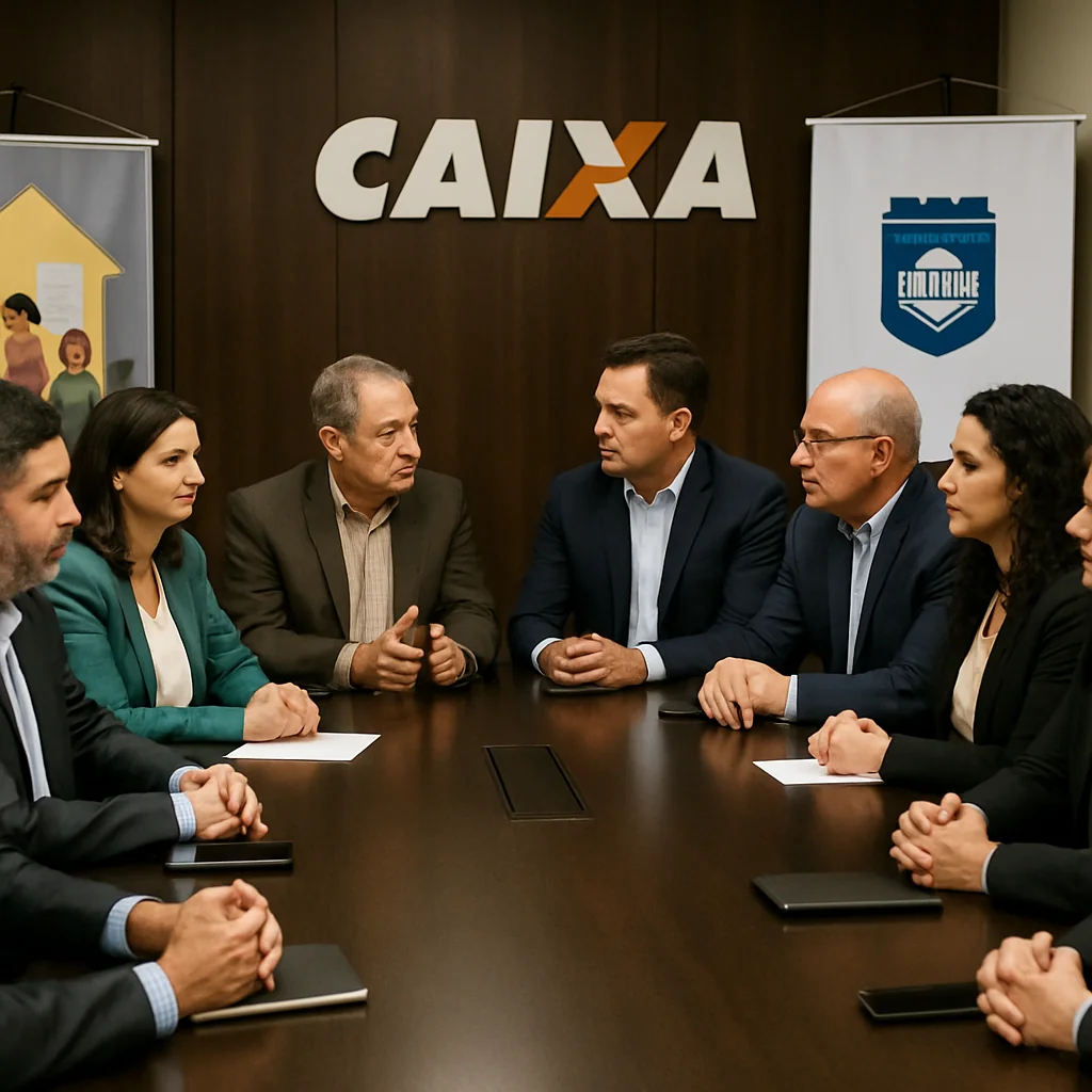 Reunião Prefeitura Vitória da Conquista e CEF na quarta-feira 13: Avanço na moradia digna