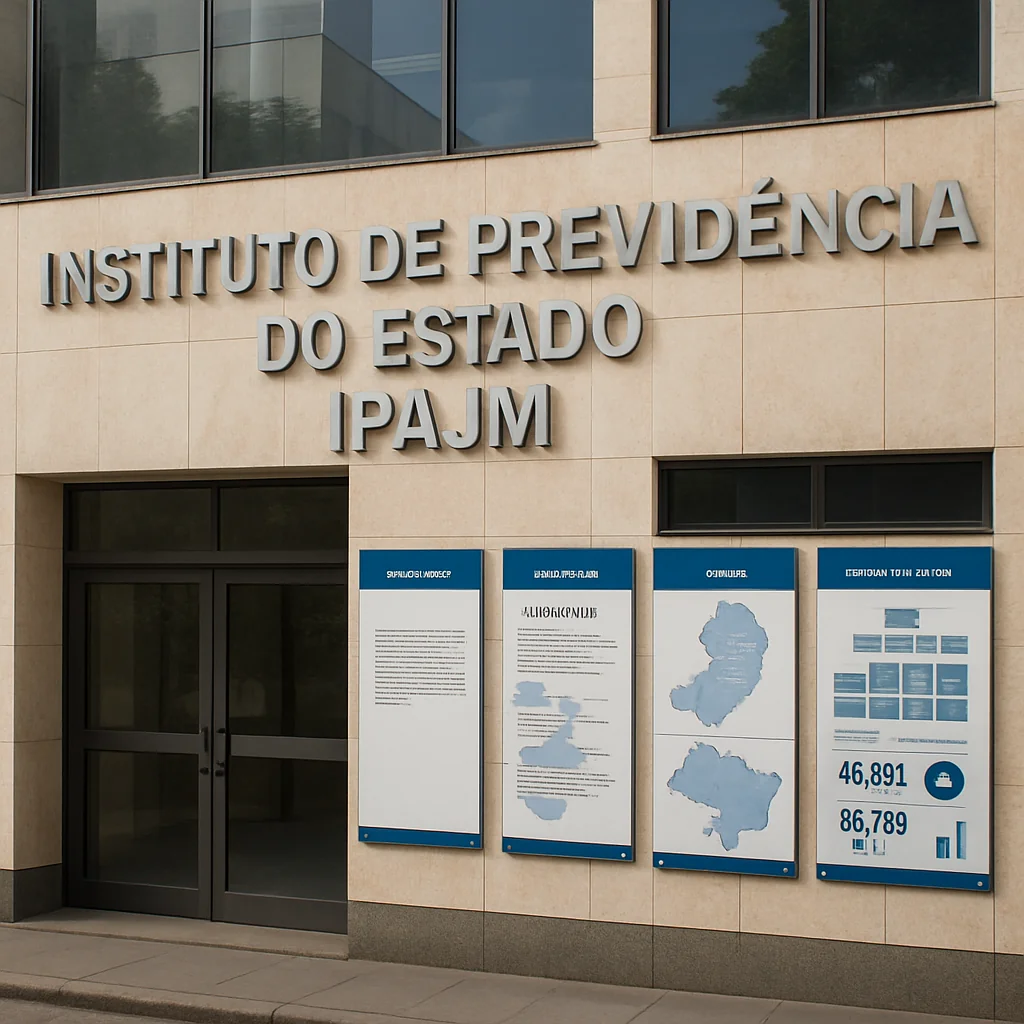 Página Principal Institucional do IPAJM: História, Missão, Legislação e Serviços