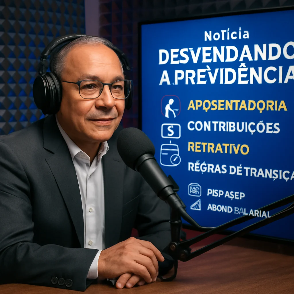 Podcast Desvendando a Previdência: Dr. Ney Araújo Esclarece Dúvidas Essenciais