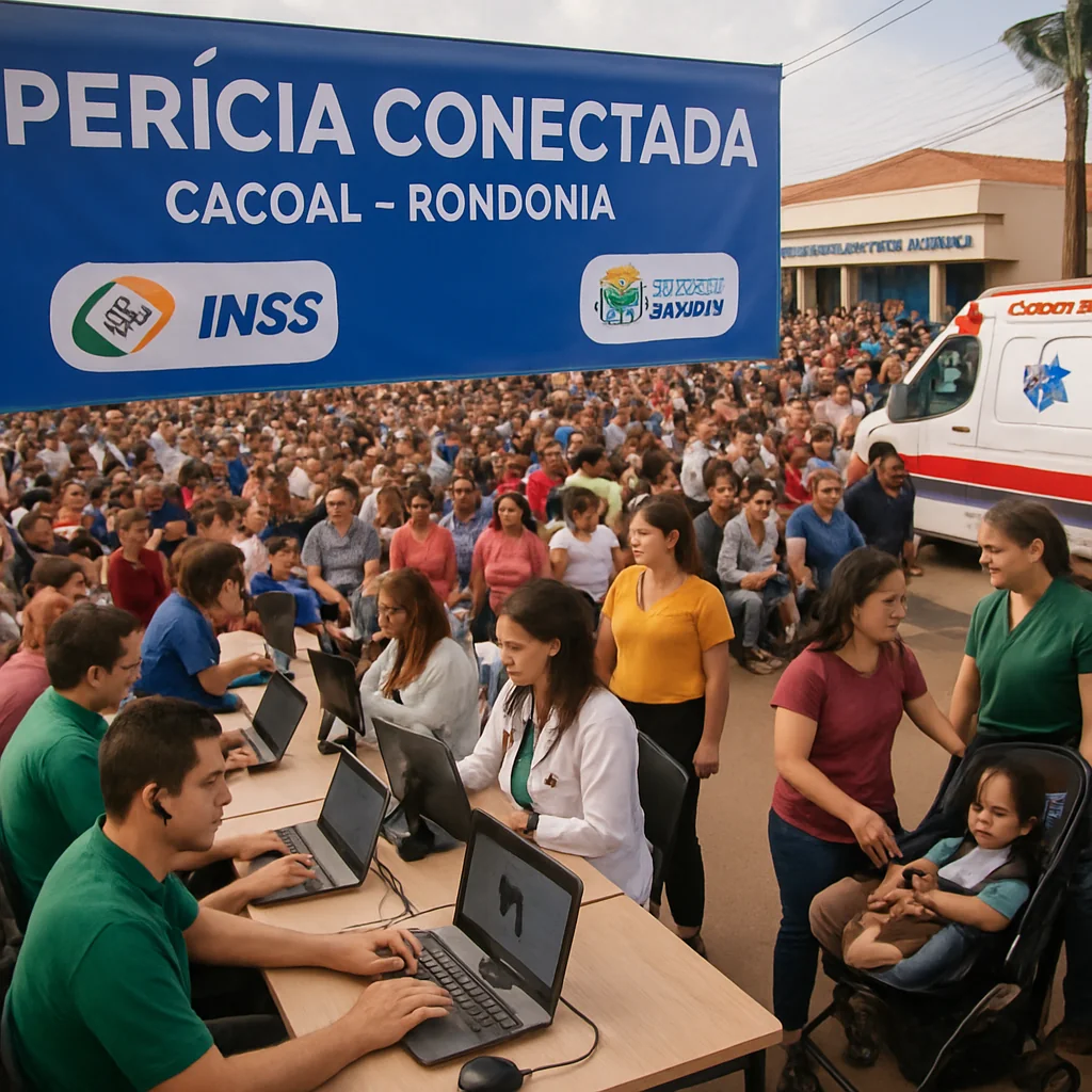 Previdência Perícia Conectada atende 1.500 em Rondônia no maior mutirão