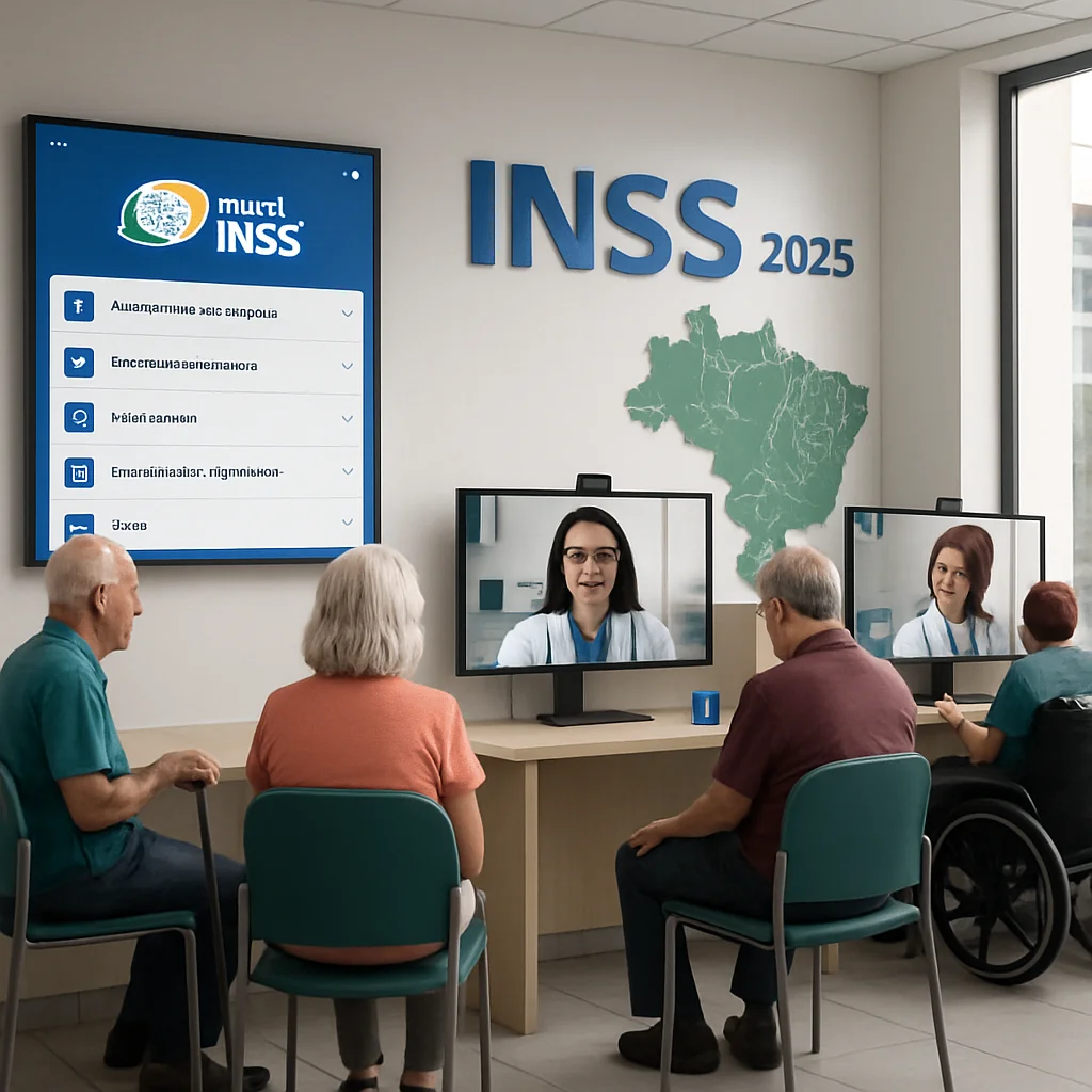 Perícia Conectada do INSS: 158 mil atendimentos remotos e redução de filas