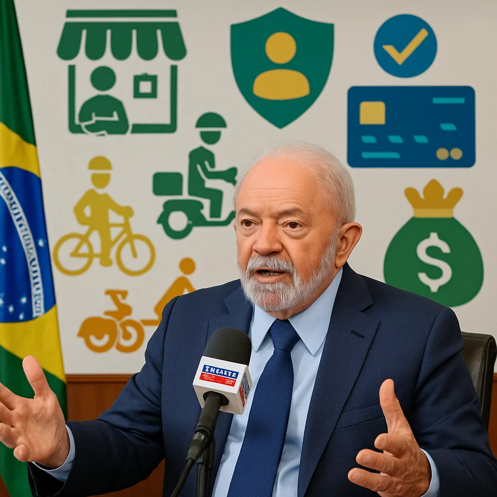 Lula destaca políticas para fortalecer previdência de autônomos em 2024