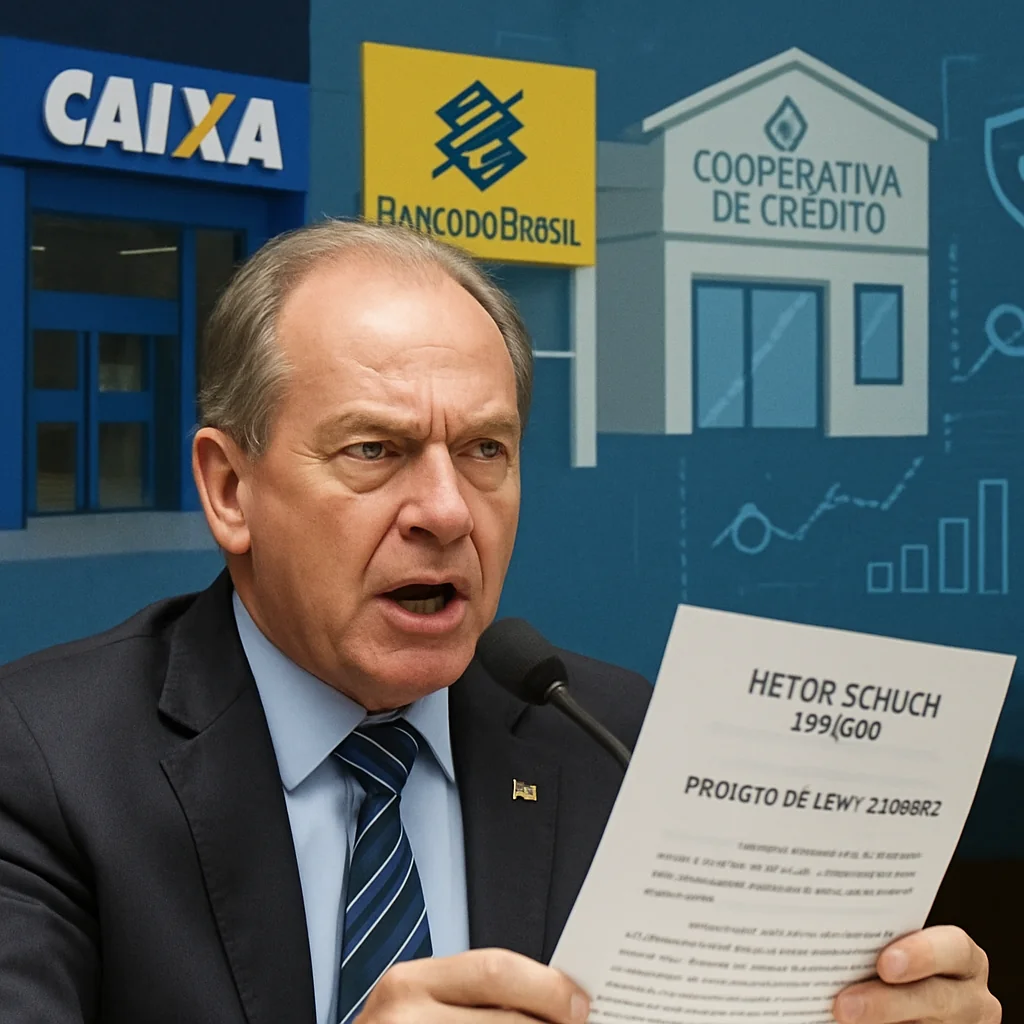 Projeto de Lei de Heitor Schuch assegura INSS via bancos públicos