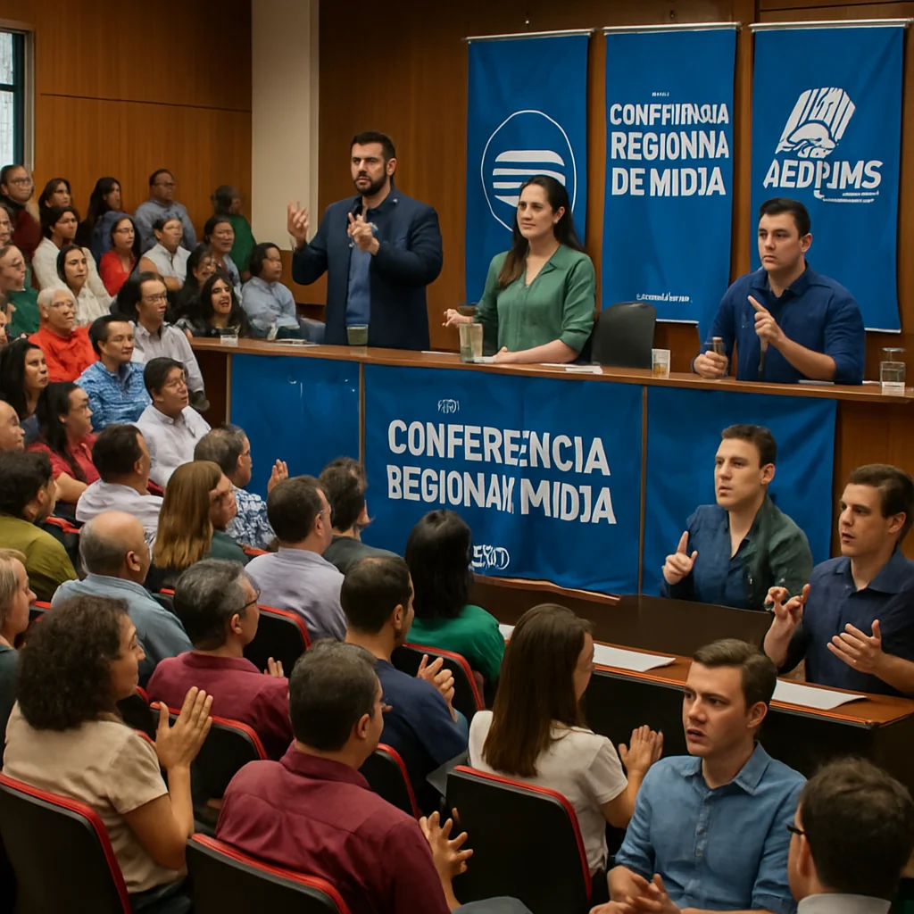 Evento em Dourados com palestras de Morgado, Alves e Souza marca radiodifusão MS